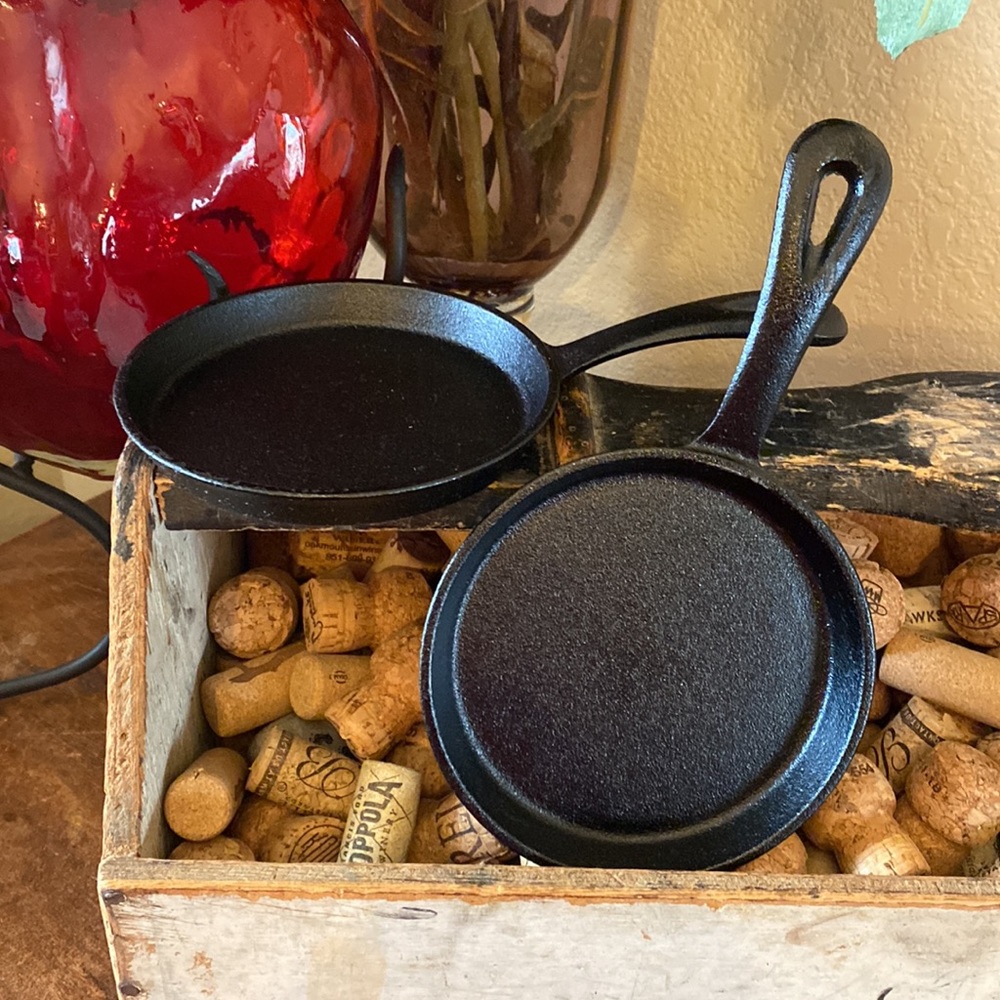 Mini 5” skillets set of 2